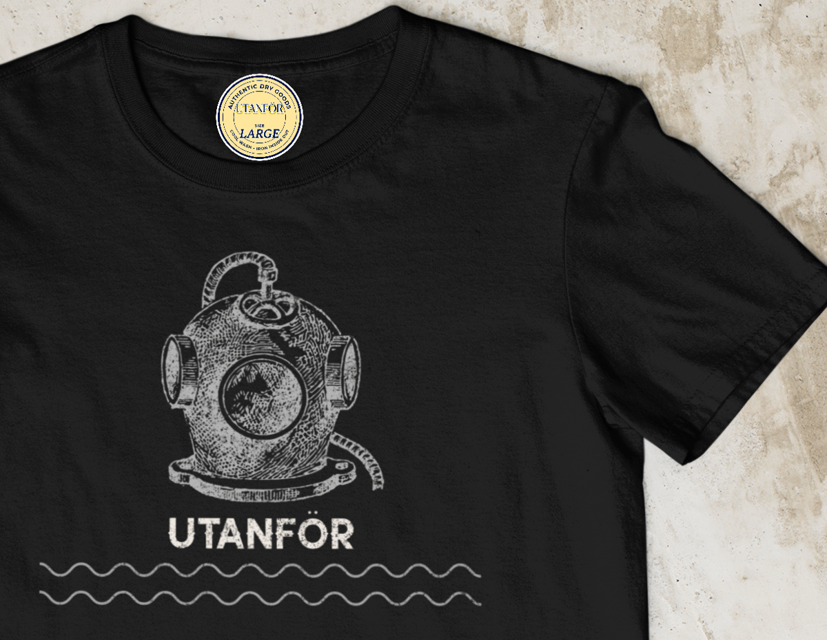 Deep Sea' Tee Shirt | UTANFÖR CLOTHING